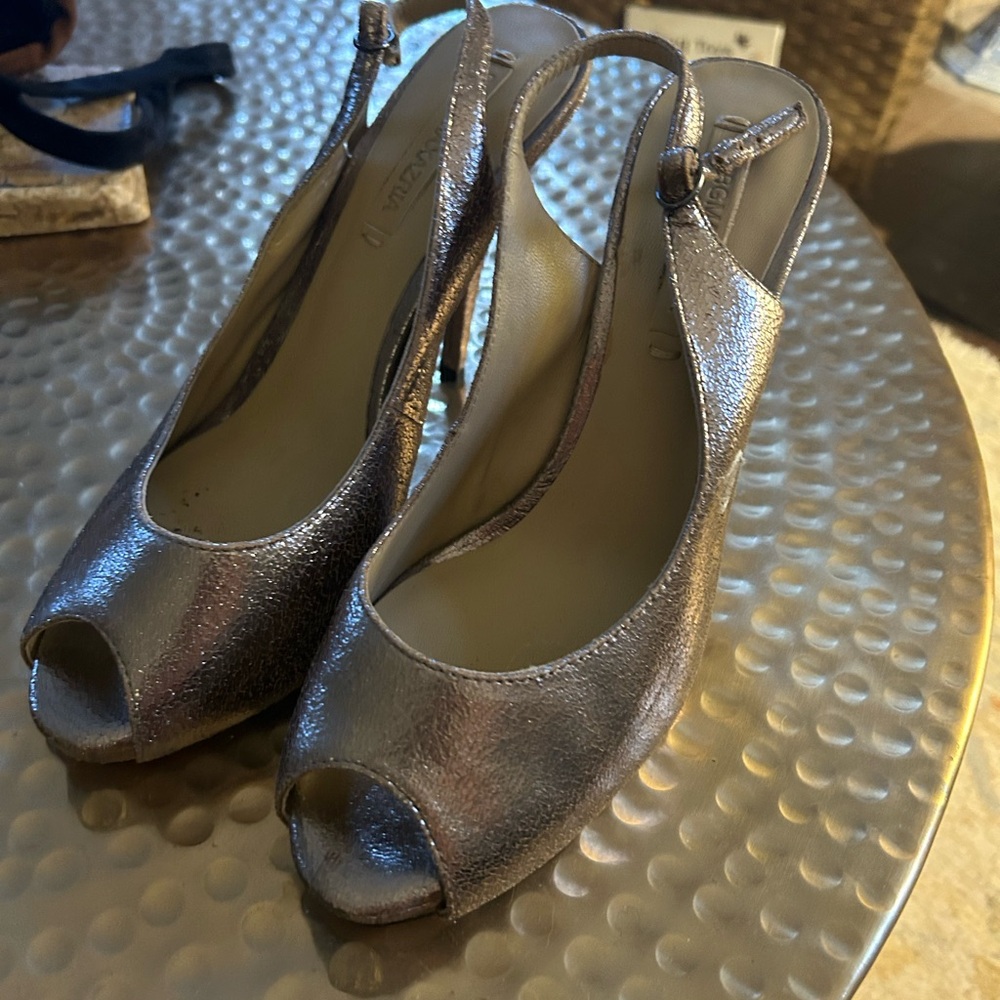 BCBG Peep Toe Slingback